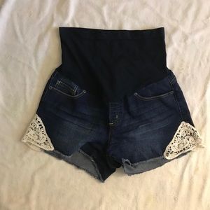 Maternity Jean Shorts